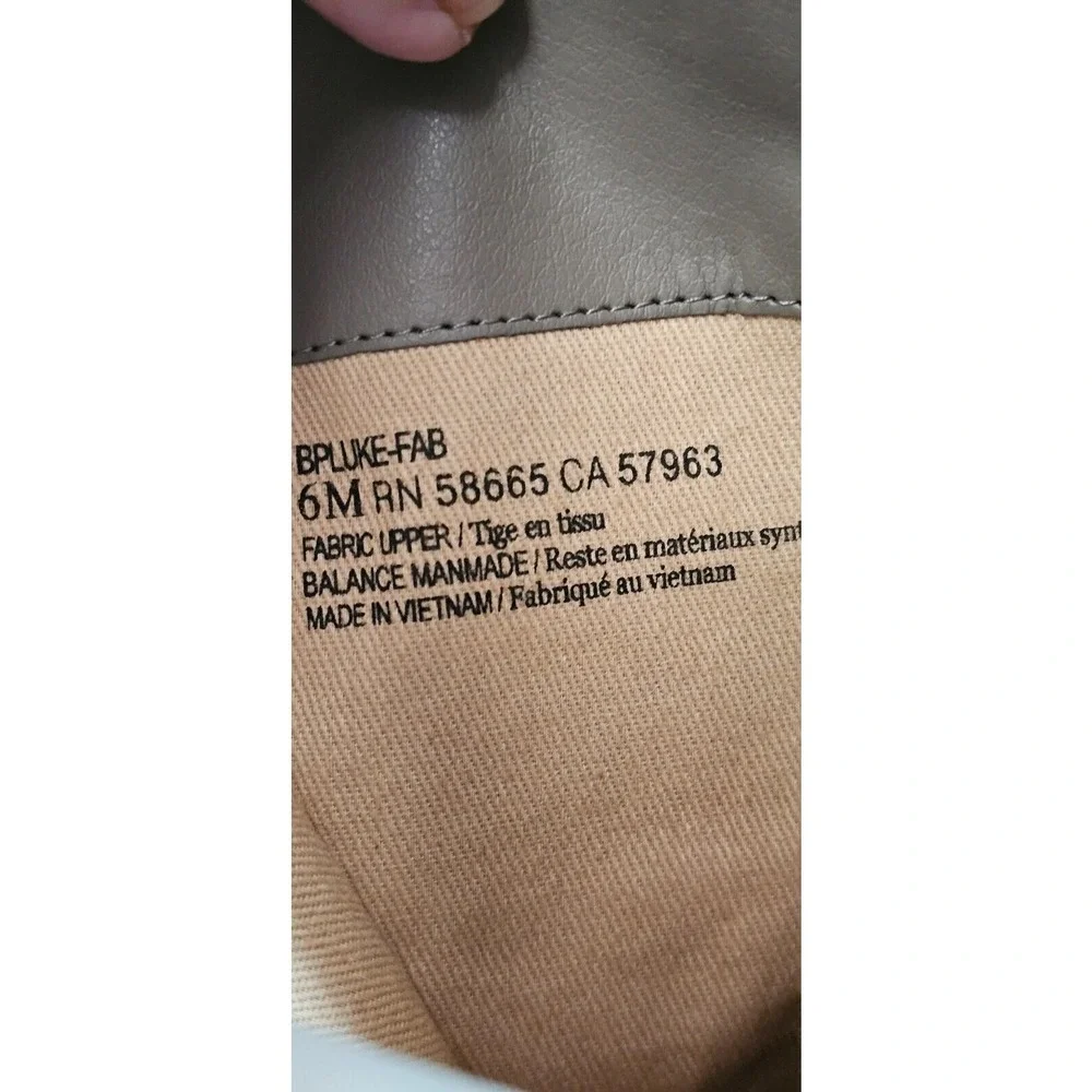 BP Luke Over The Knee Boots Taupe Faux Suede Block Heel Womens 6M Excellent